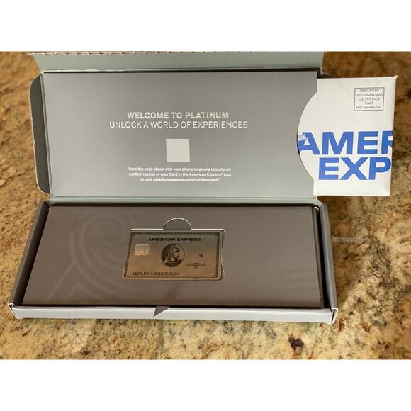 American Express Business amex Platinum Card Metal Collective Centurion EXPD LTD - Picture 9 of 16